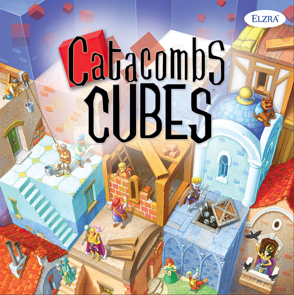 Catacombs Cubes board game cover