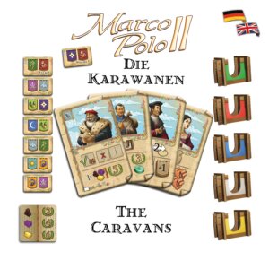 Marco Polo II: The Caravans board game cover