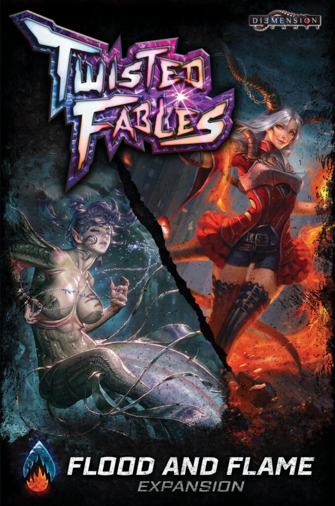 Twisted Fables: Flood and Flame board game cover