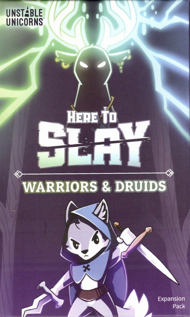 Here to Slay: Warriors & Druids Expansion board game cover