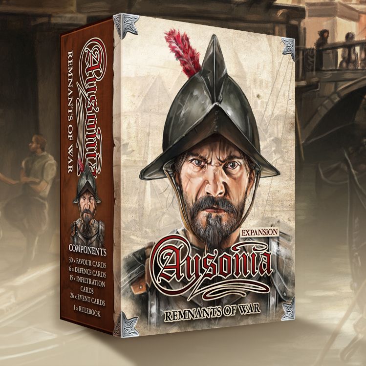 Ausonia: Remnants of War board game cover