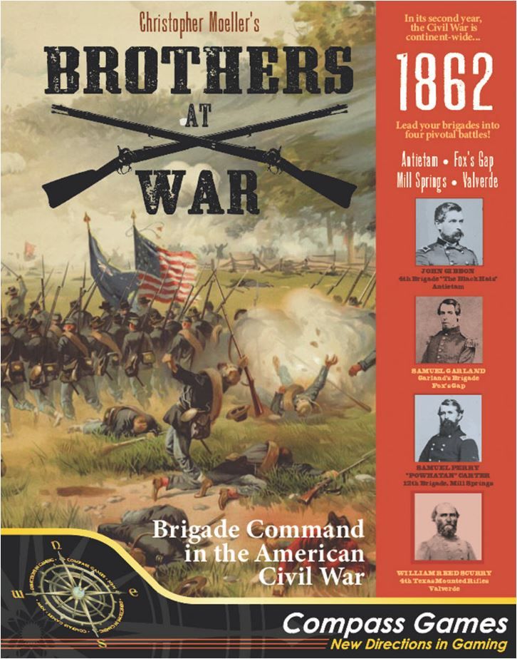 Brothers at War: 1862 board game cover