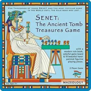 Senet board game cover