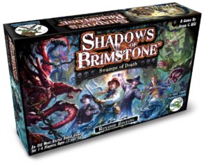 Shadows of Brimstone: Swamps of Death (Revised Edition) board game cover