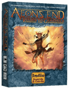 Aeon’s End: Return to Gravehold board game cover