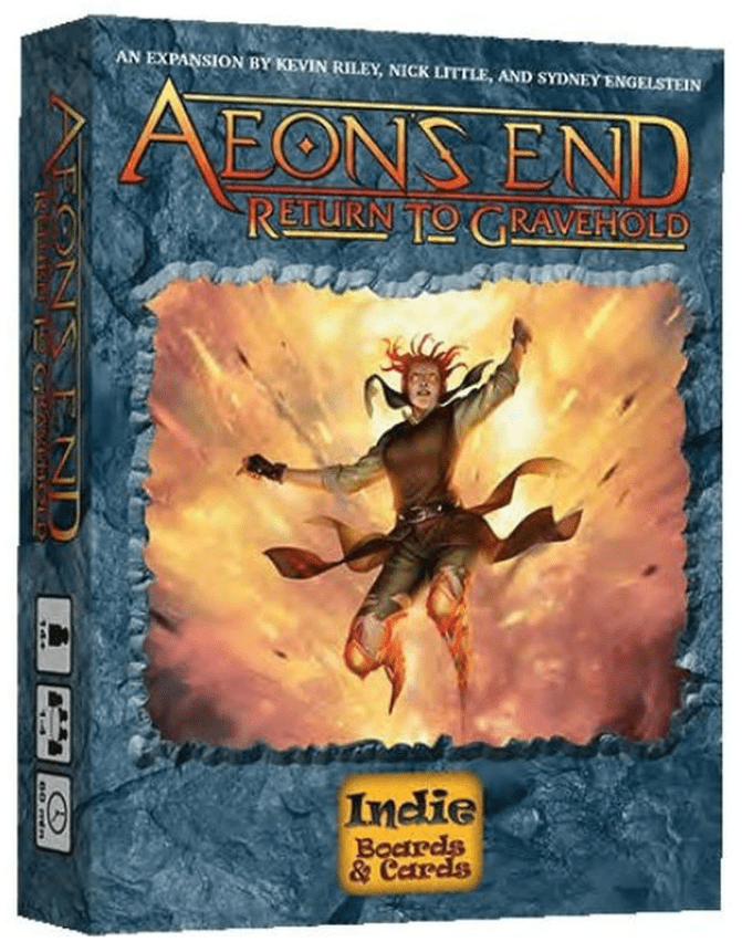 Aeon’s End: Return to Gravehold board game cover