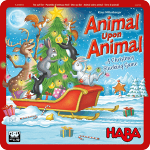 Animal Upon Animal: Christmas Edition board game cover