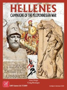 Hellenes: Campaigns of the Peloponnesian War board game cover