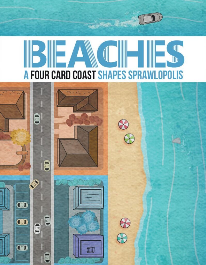 Sprawlopolis: Beaches board game cover