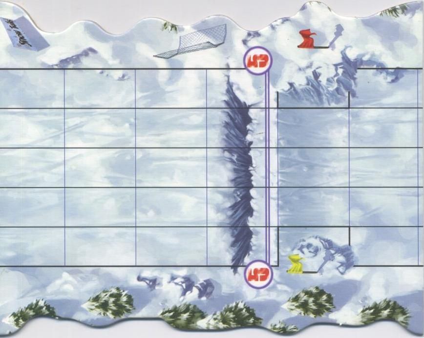 Snow Tails: The Leap of Death board game cover