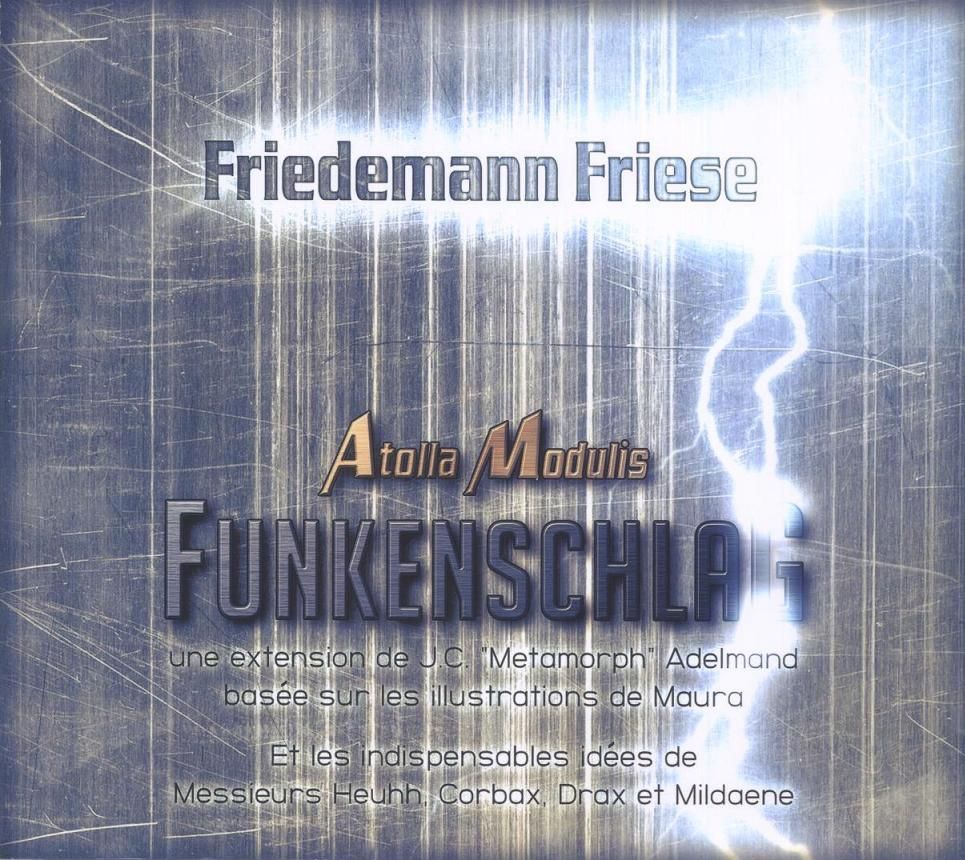 Atolla Modulis (fan expansion for Funkenschlag) board game cover