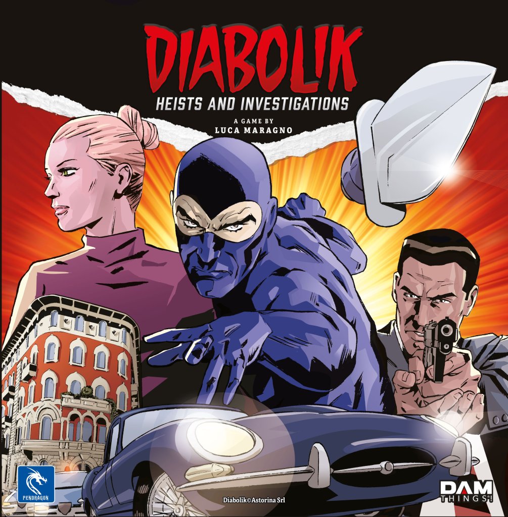 Diabolik: Heists and Investigations board game cover