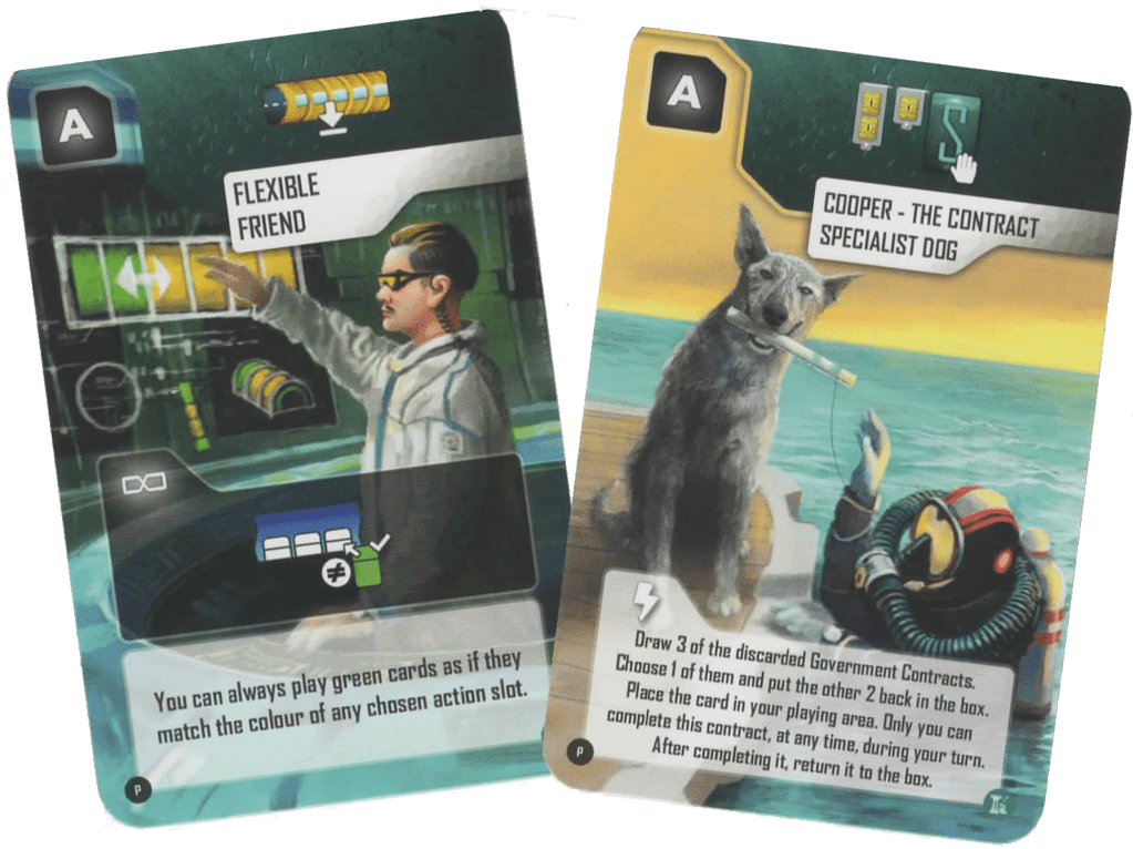Underwater Cities: Cooper & Flexible Friend Promo board game cover