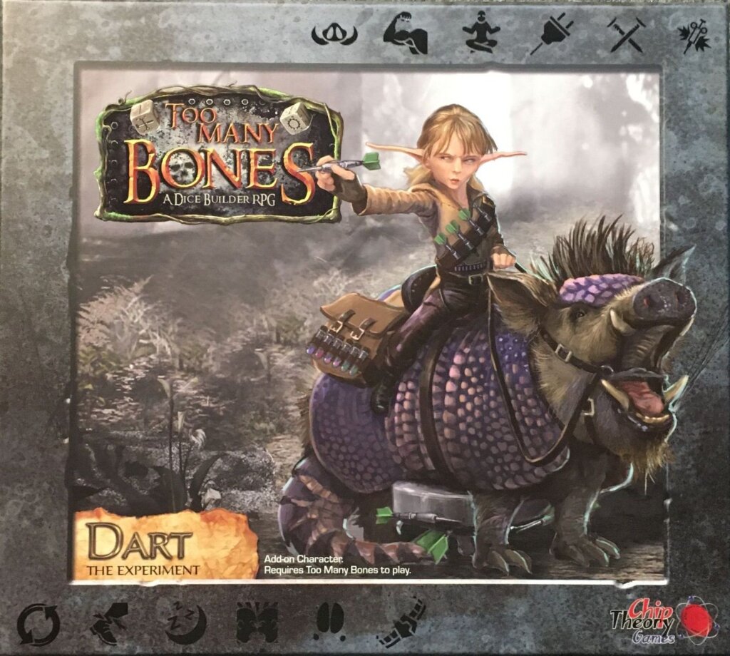 Too Many Bones: Dart board game cover
