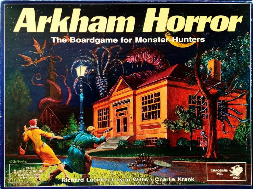 Arkham Horror board game cover