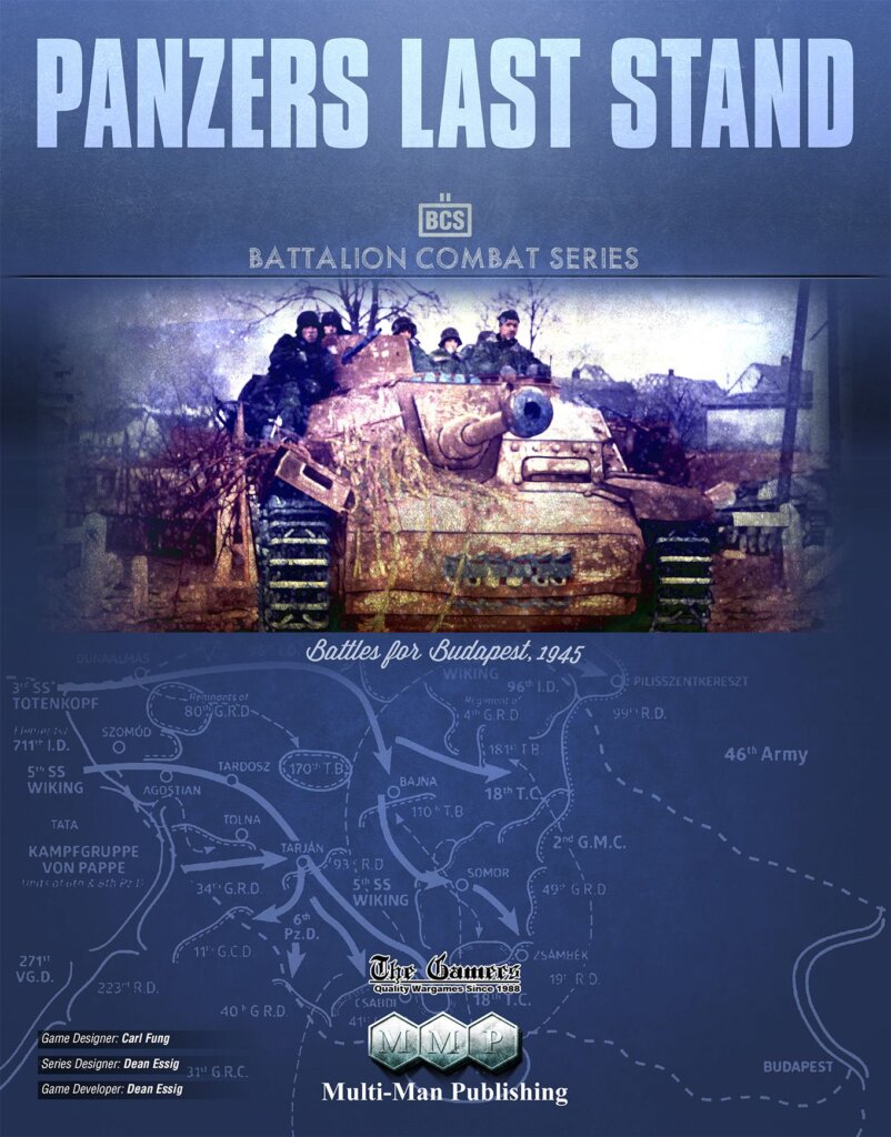 Panzers Last Stand: Battles for Budapest, 1945 board game cover