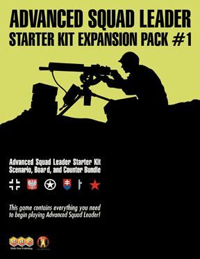 Advanced Squad Leader: Starter Kit Expansion Pack #1 board game cover