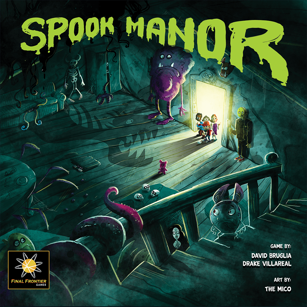 Spook Manor board game cover
