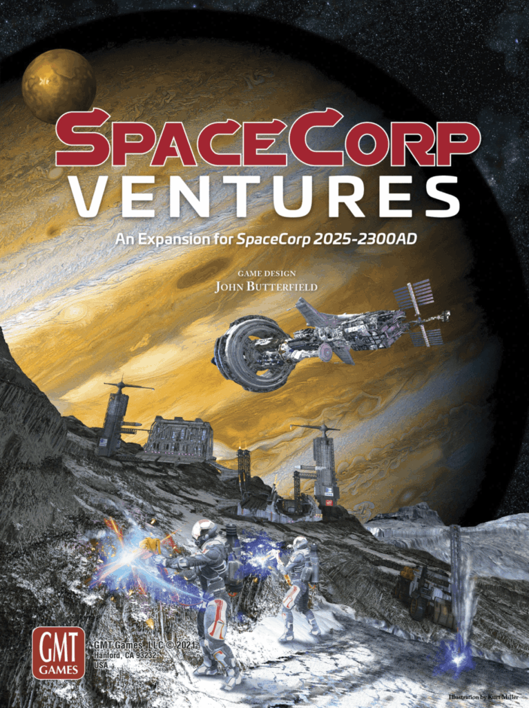SpaceCorp: Ventures board game cover