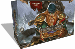 Chronicles of Drunagor: Age of Darkness – The Ruin of Luccanor board game cover