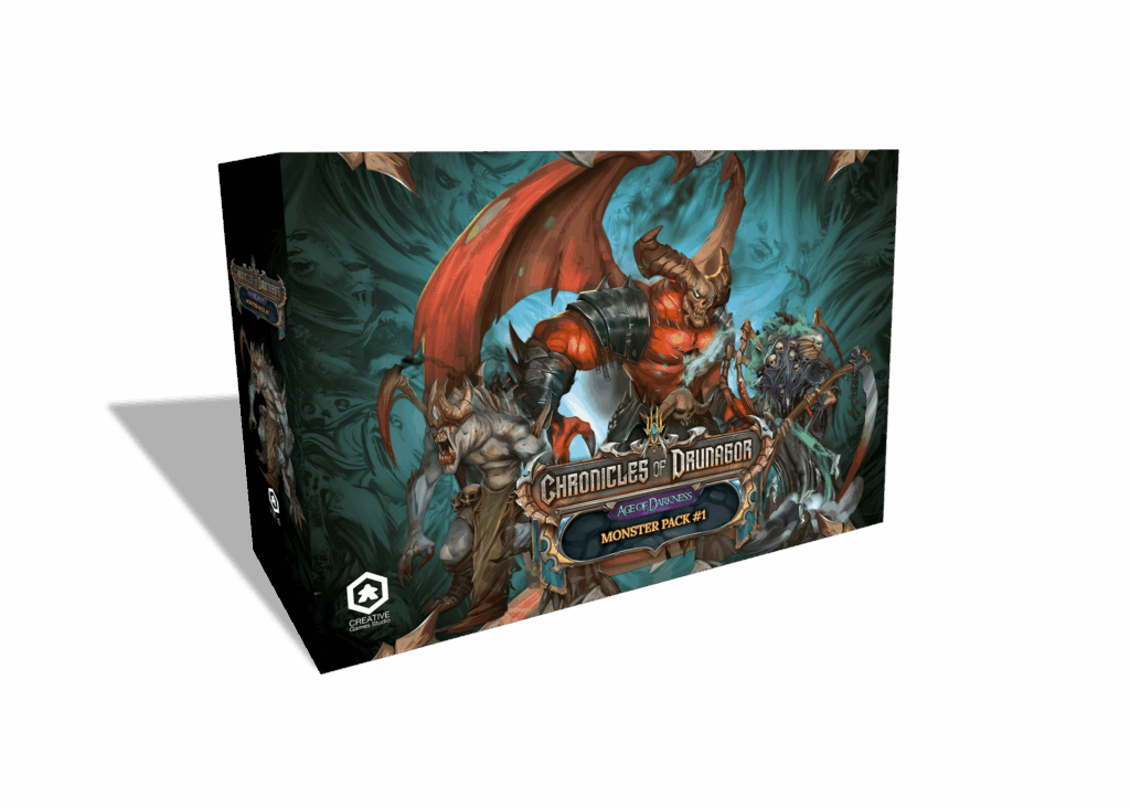 Chronicles of Drunagor: Age of Darkness – Monster Pack #1 board game cover