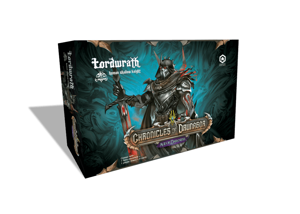 Chronicles of Drunagor: Age of Darkness – Lordwrath board game cover