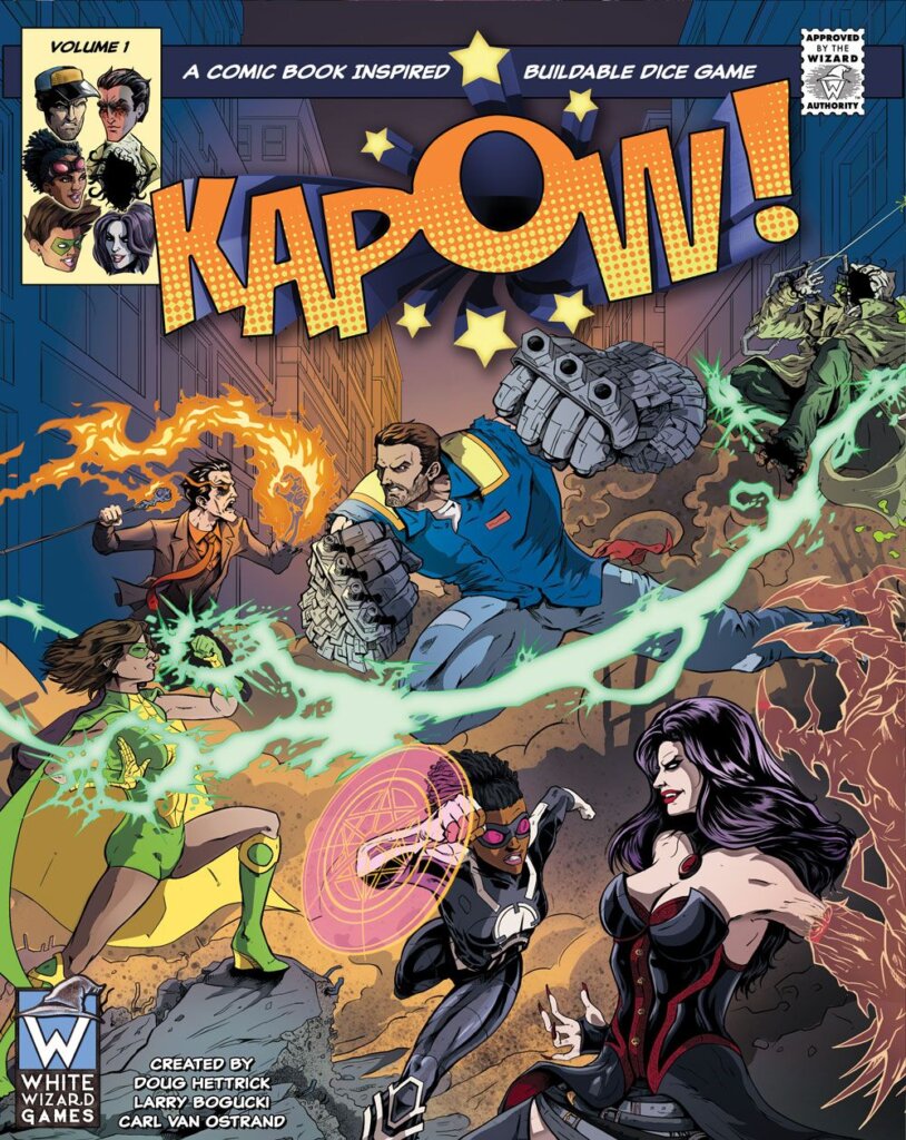 KAPOW! Volume 1 board game cover