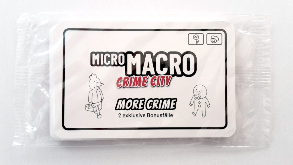 MicroMacro: Crime City – More Crime: Confidence Trick & Baby-Party board game cover
