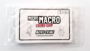 MicroMacro: Crime City – More Crime: Confidence Trick & Baby-Party board game cover