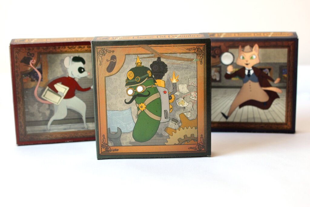 Mouse Cheese Cat Cucumber board game cover