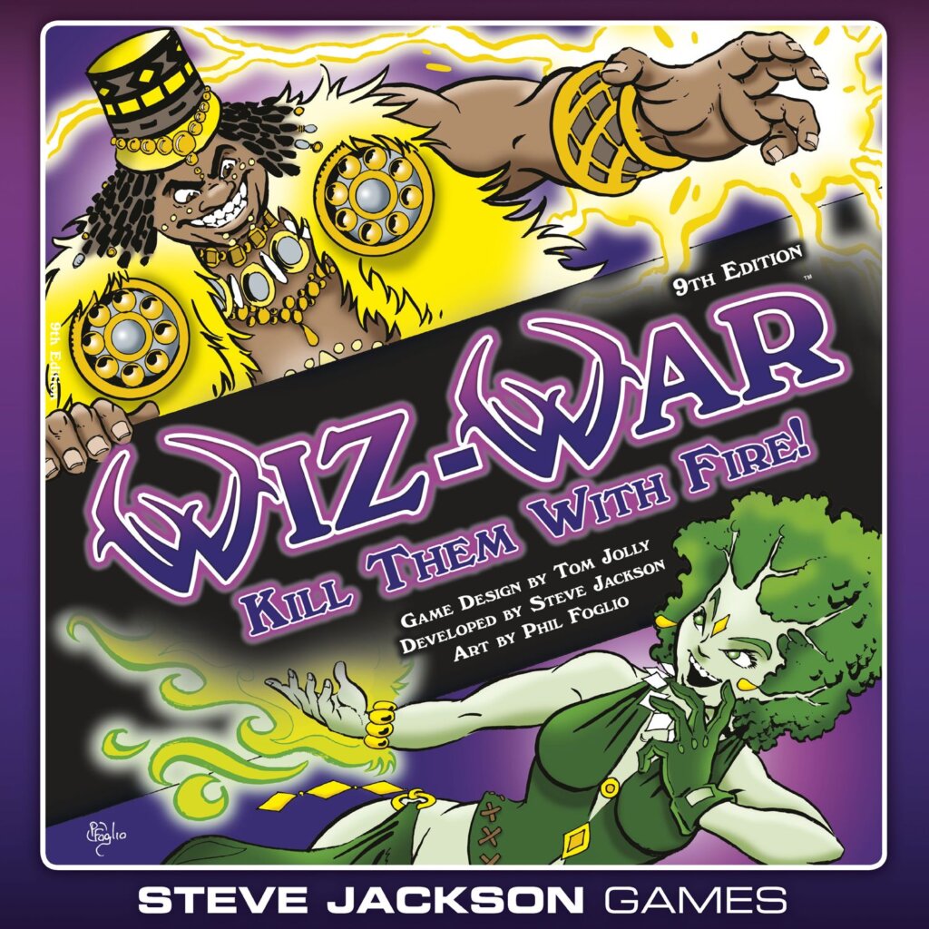 Wiz-War (9th Edition) board game cover