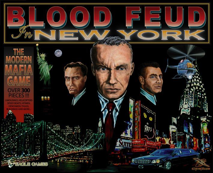 Blood Feud in New York board game cover