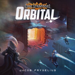 Star Scrappers: Orbital board game cover