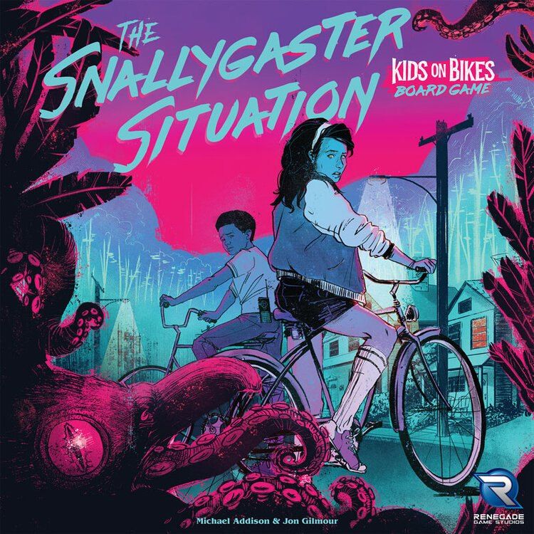 The Snallygaster Situation: Kids on Bikes Board Game board game cover