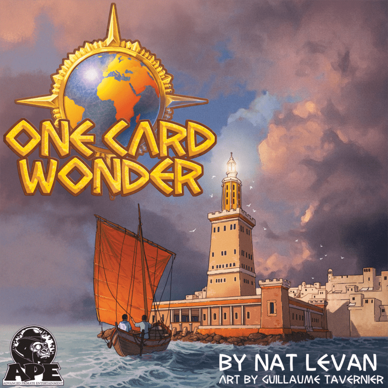 One Card Wonder board game cover