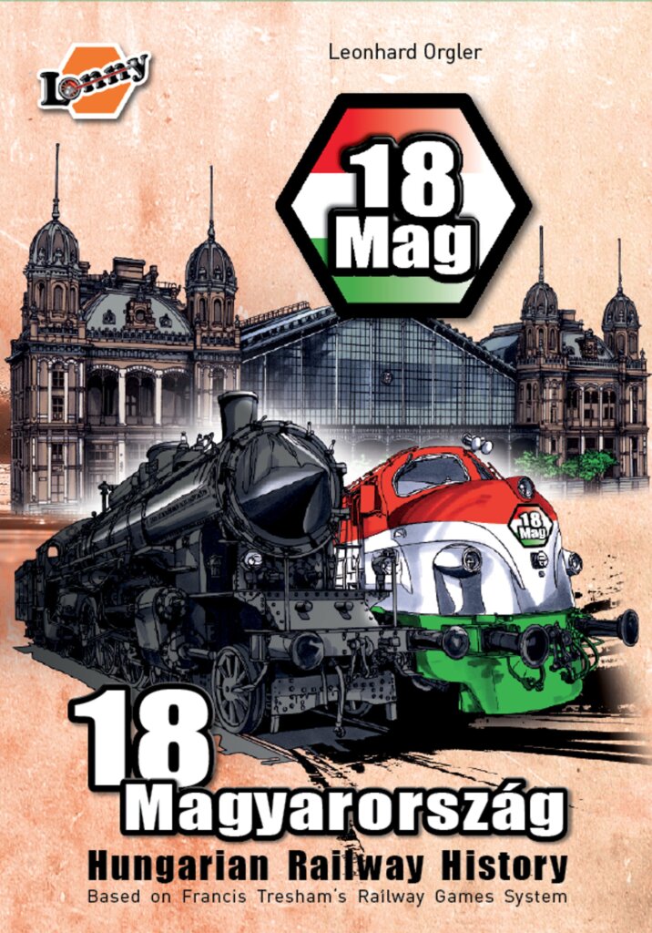 18Mag: Hungarian Railway History board game cover