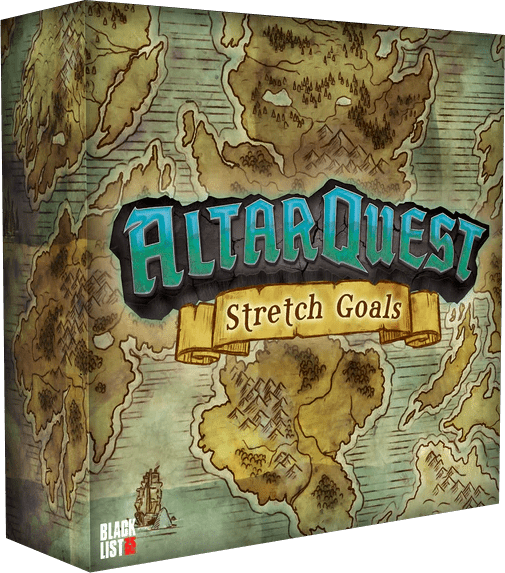 Altar Quest: Stretch Goals board game cover