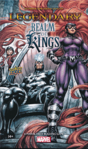 Legendary: A Marvel Deck Building Game – Realm of Kings board game cover