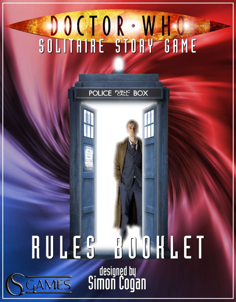 Doctor Who: Solitaire Story Game board game cover