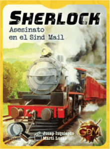 Sherlock: Asesinato en el Sind Mail board game cover