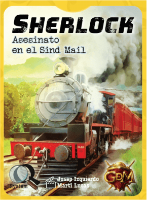 Sherlock: Asesinato en el Sind Mail board game cover