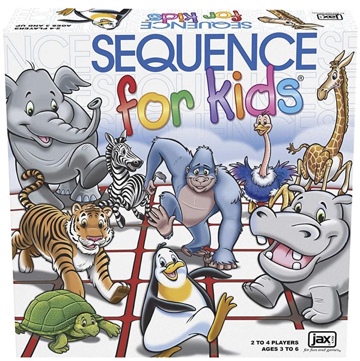 Sequence for Kids board game cover