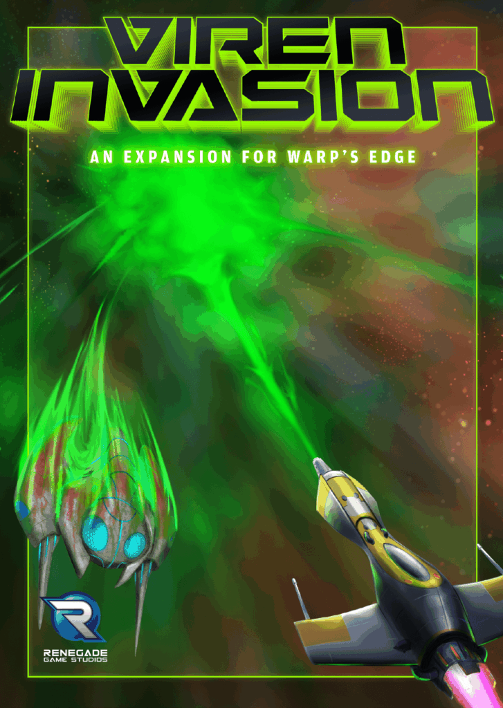Warp’s Edge: Viren Invasion board game cover