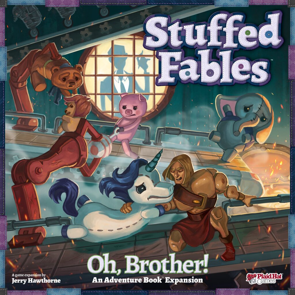 Stuffed Fables: Oh, Brother! board game cover