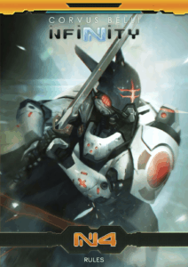 Infinity N4: Core Rules board game cover