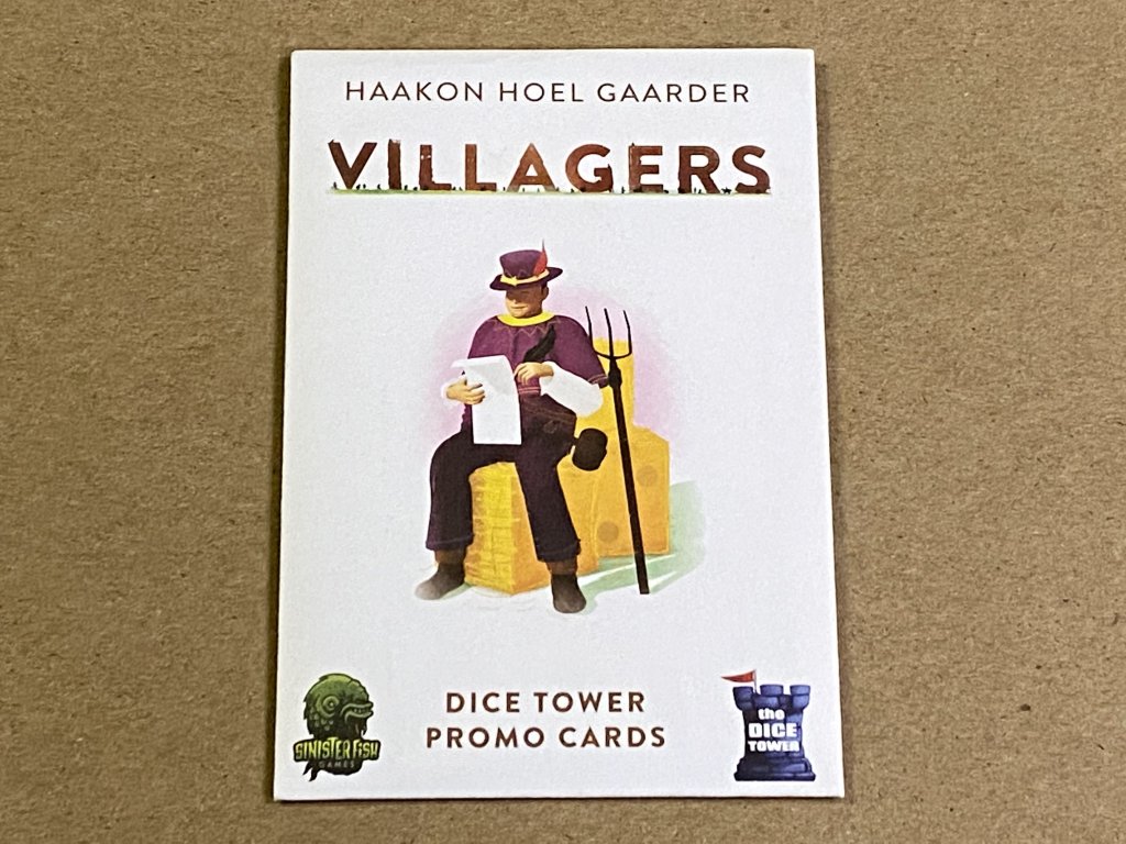 Villagers: Dice Tower Promo Cards board game cover