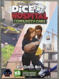 Dice Hospital: Community Care (Kickstarter Edition) board game cover