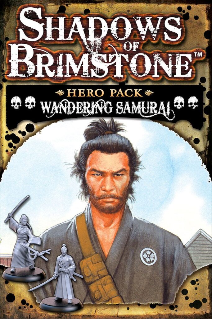 Shadows of Brimstone: Wandering Samurai Hero Pack board game cover