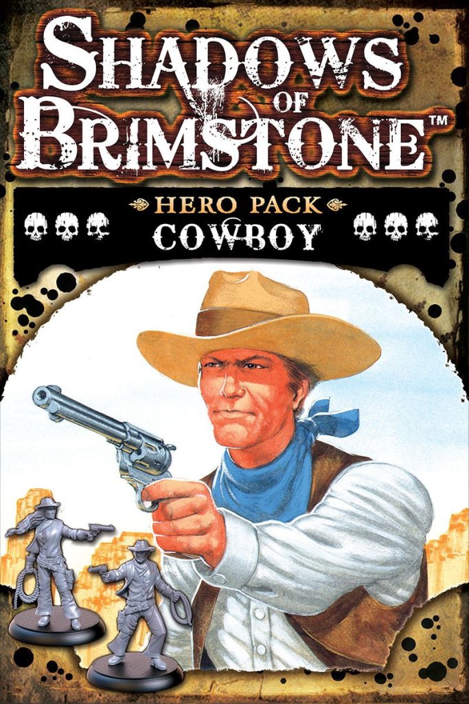 Shadows of Brimstone: Cowboy Hero Pack board game cover