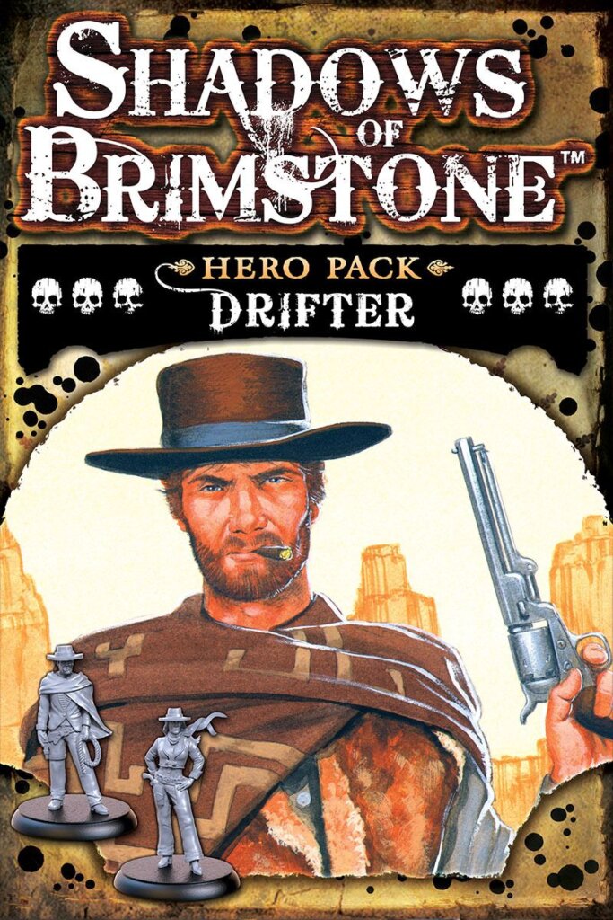 Shadows of Brimstone: Drifter Hero Pack board game cover